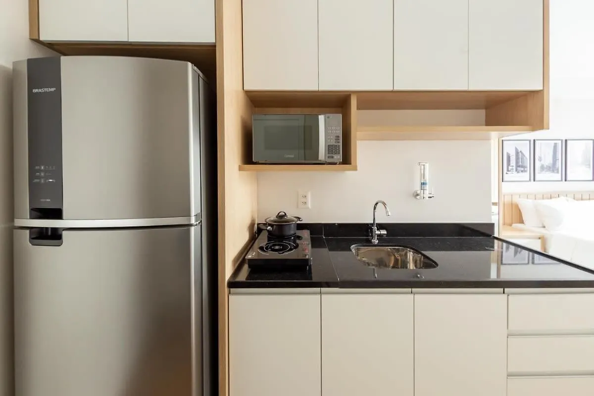 Apartmán Bhomy Brooklin - Piscina Com Vista De Sampa Go61B São Paulo