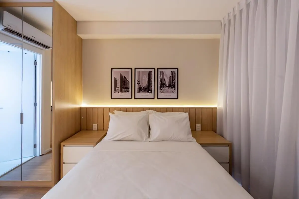 Apartmán Bhomy Brooklin - Piscina Com Vista De Sampa Go61B São Paulo
