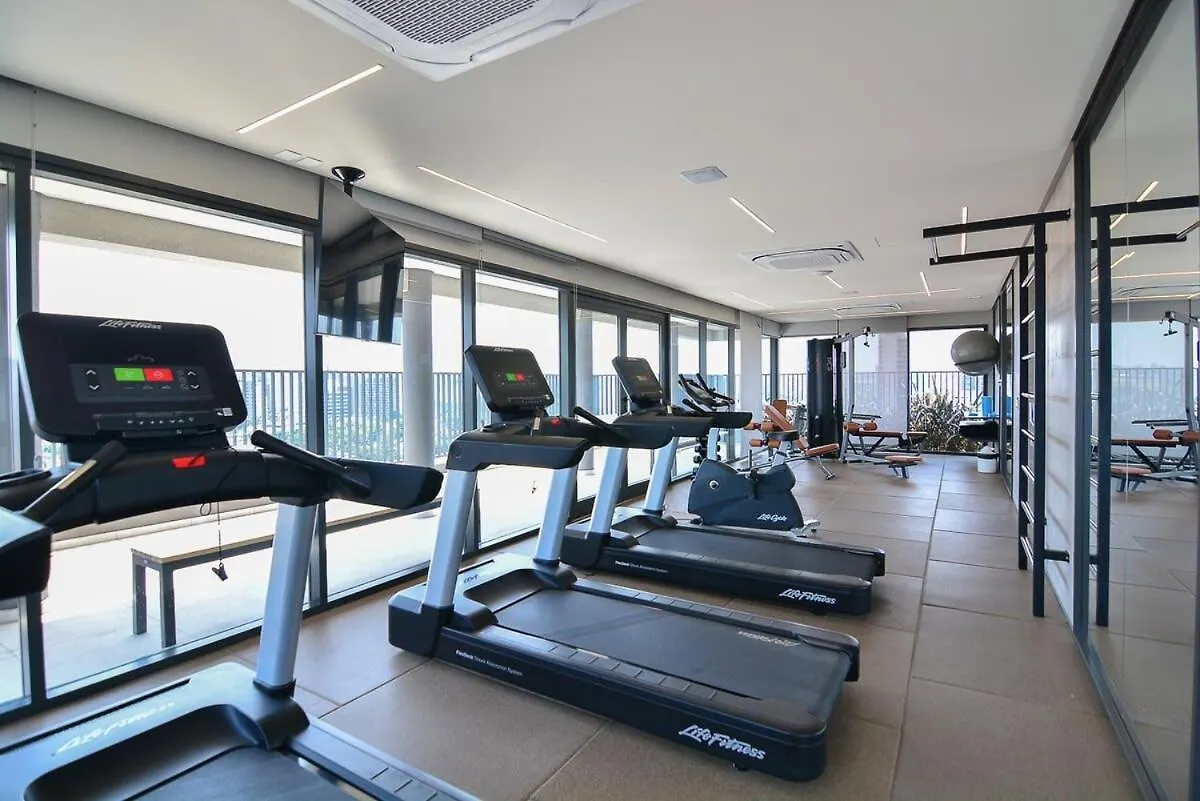 Apartmán Bhomy Brooklin - Piscina Com Vista De Sampa Go61B São Paulo