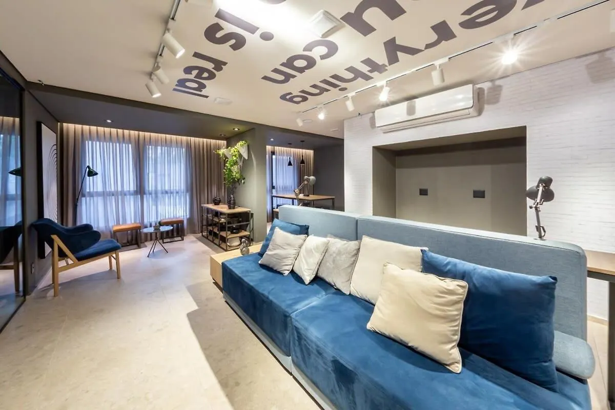 Apartmán Bhomy Brooklin - Piscina Com Vista De Sampa Go61B São Paulo