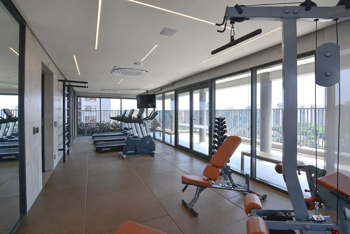 Apartmán Bhomy Brooklin - Piscina Com Vista De Sampa Go61B São Paulo