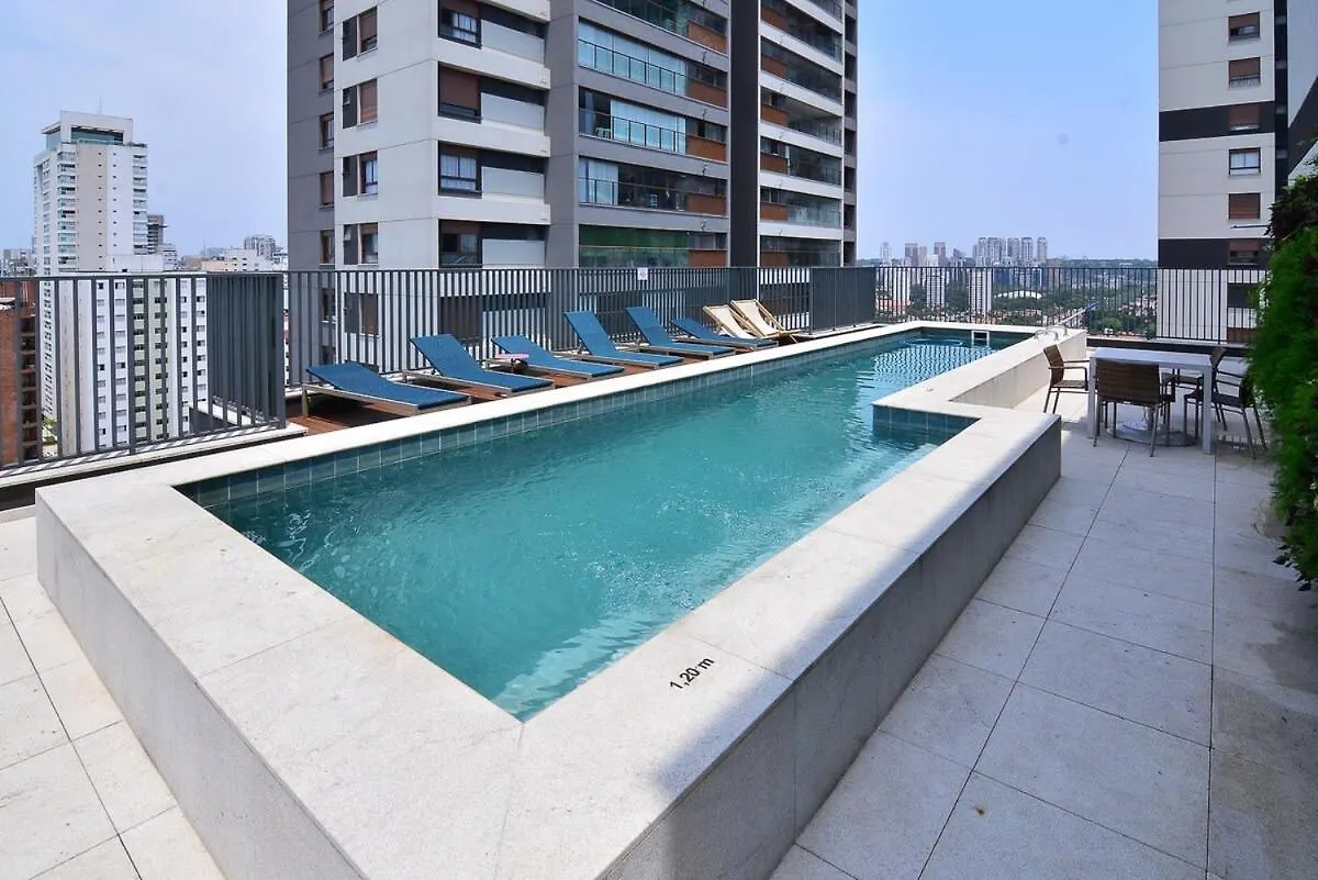 Bhomy Brooklin - Piscina Com Vista De Sampa Go61B Apartment Sao Paulo